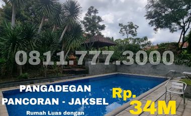 DIJUAL Rumah Mewah ada Kolam Renang Full Furnish di Jakarta Selatan