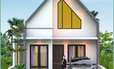 Rumah Murah Sleman Villa Sejuk Dekat Kampus UMY Ada Pos Security