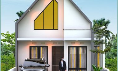 Rumah Murah Sleman Villa Sejuk Dekat Kampus UMY Ada Pos Security