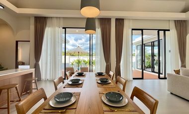 3-Bedroom, 4-Bathroom Mountain View Pool Villa – Fully Furnished & Move-in Ready