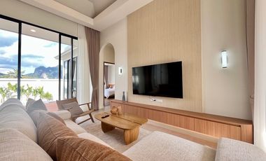 3-Bedroom, 4-Bathroom Mountain View Pool Villa – Fully Furnished & Move-in Ready