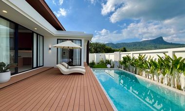 3-Bedroom, 4-Bathroom Mountain View Pool Villa – Fully Furnished & Move-in Ready