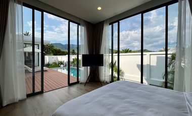 3-Bedroom, 4-Bathroom Mountain View Pool Villa – Fully Furnished & Move-in Ready