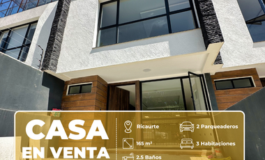 Casa de venta Ricuarte amplios espacios