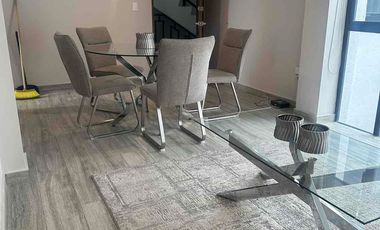 Depto amueblado en renta en Col. Roma sur frente a mercado Medellín.