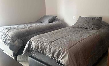 Depto amueblado en renta en Col. Roma sur frente a mercado Medellín.