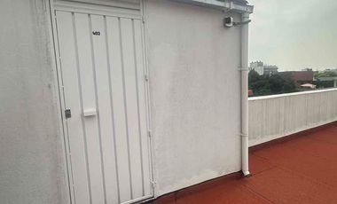 Depto amueblado en renta en Col. Roma sur frente a mercado Medellín.