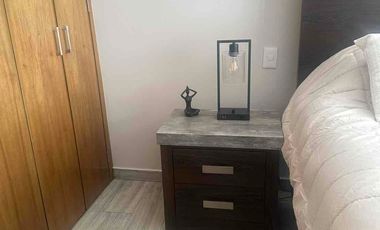 Depto amueblado en renta en Col. Roma sur frente a mercado Medellín.