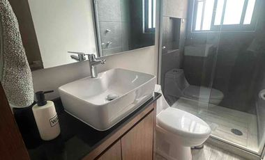 Depto amueblado en renta en Col. Roma sur frente a mercado Medellín.