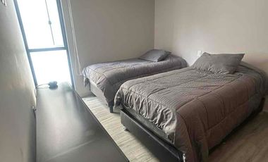 Depto amueblado en renta en Col. Roma sur frente a mercado Medellín.