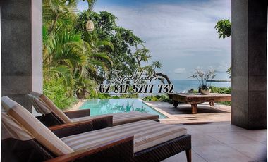 Luxury Cliff Front Villa 4 Kamar Ocean View di Uluwatu Beach Freehold - VSKHE