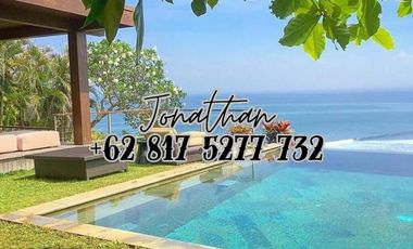 Luxury Cliff Front Villa 4 Kamar Ocean View di Uluwatu Beach Freehold - VSKHE