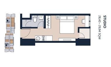 Disewakan Apartemen Antasari Place Type Studio Full Furnished