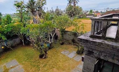 AMS-025.ASR 🌿 For Sale Villa Rice Field Views and Villages Environment Pering Blahbatuh – Gianyar