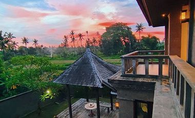 AMS-025.ASR 🌿 For Sale Villa Rice Field Views and Villages Environment Pering Blahbatuh – Gianyar