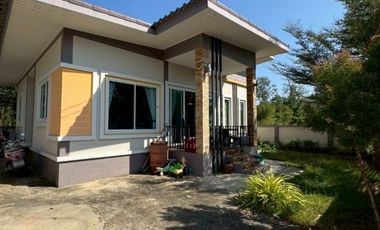 ขายบ้านเดี่ยวชั้นเดียว เนื้อที่ 65 ตร.วา ดอนแร่ ราชบุรี