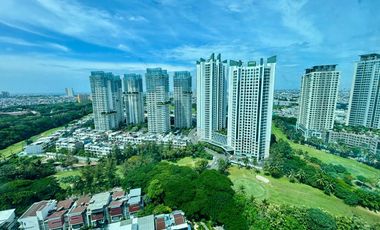 Disewakan Tahunan Apartemen Springhill Terrace Type 3+1BR Fully Furnish View Golf