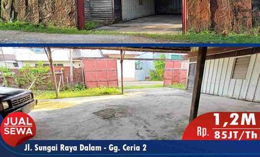 Gudang & Tanah + bangunan kota Pontianak, kota Pontianak, Serdam