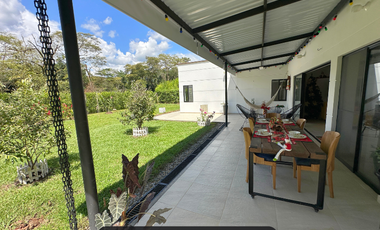 casa campestre en condominio en la vereda el cairo