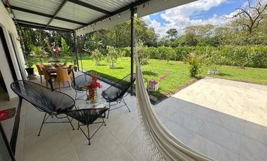 casa campestre en condominio en la vereda el cairo