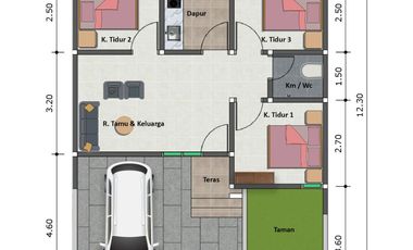 HUNIAN MURAH DEKAT KAMPUS UMY BANTUL KASIHAN