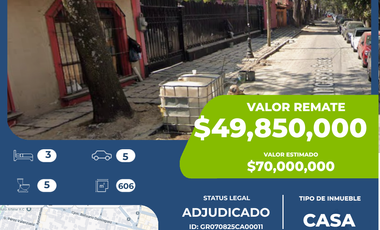 Propiedad en remate bancario en Coyoacán!!! Excelente oportunidad de inversión..........