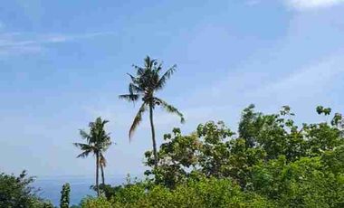 tanah kavlingan view laut dan samudra