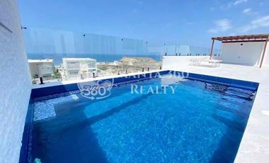 Venta de casa vista al mar, Playa Alta, Manta, Ecuador