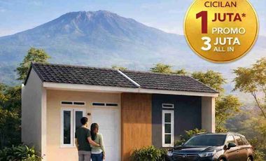 RUMAH SUBSIDI KONSEP CLUSTER DI SUKABUMI BMI CABANG KE 7