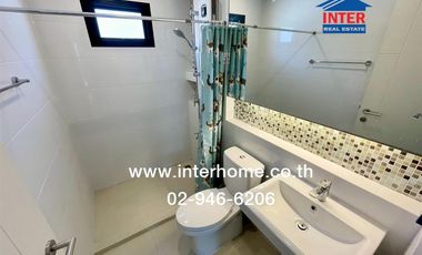 Two-story detached house, 50.2 sq.wah, Saransiri Rangsit Village, near Future Park Rangsit, Rangsit-Pathum Thani Road, Mueang Pathum Thani, Pathum Tha