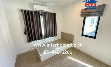 Two-story detached house, 50.2 sq.wah, Saransiri Rangsit Village, near Future Park Rangsit, Rangsit-Pathum Thani Road, Mueang Pathum Thani, Pathum Tha