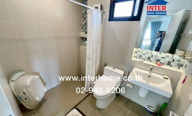 Two-story detached house, 50.2 sq.wah, Saransiri Rangsit Village, near Future Park Rangsit, Rangsit-Pathum Thani Road, Mueang Pathum Thani, Pathum Tha