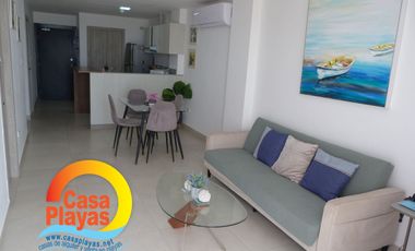Departamento de Venta en Playas en Ocean Suites 2, Frente Al Mar con Balcon