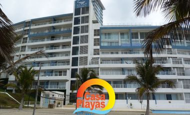 Departamento de Venta en Playas en Ocean Suites 2, Frente Al Mar con Balcon