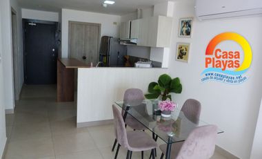 Departamento de Venta en Playas en Ocean Suites 2, Frente Al Mar con Balcon