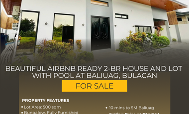 𝐅𝐎𝐑 𝐒𝐀𝐋𝐄: 𝐁𝐞𝐚𝐮𝐭𝐢𝐟𝐮𝐥 𝟐-𝐁𝐑 𝐇𝐨𝐮𝐬𝐞 & 𝐋𝐨𝐭 𝐰𝐢𝐭𝐡 𝐏𝐨𝐨𝐥 𝐚𝐧𝐝 𝐂𝐨𝐮𝐫𝐭 𝐚𝐭 𝐁𝐮𝐥𝐚𝐜𝐚𝐧!