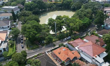 2 Prime Land Plots in Menteng | Perfect Square Land, Rare Listing Facing the Park
