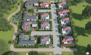 3-Bedroom, 3-Bathroom Pool Villas with Spacious Layout – Limited Units Available