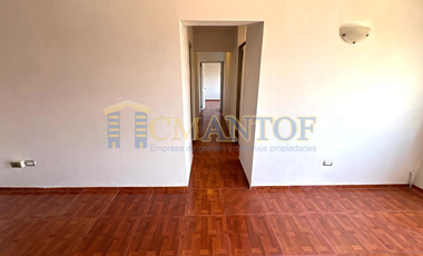 Venta departamento 3 dormitorios a pasos del centro vista parcial al mar, calle Valdivia