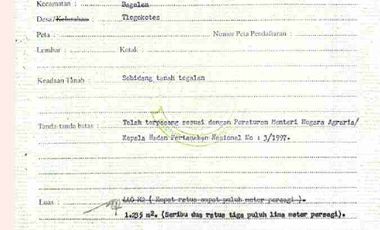 TANAH MURAH BONUS RUMAH