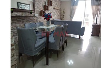 Alquilo Departamento Amoblado 68M2 Derrama Magisterial S/. 1,700.00 - $ 505.00