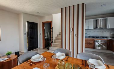 E CASA NUEVA CON GRAN ESPACIO EXTERIOR DE 3 HABITACIONES EN PACHUCA