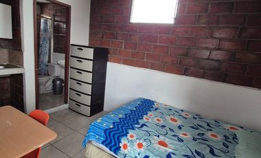 Suite Amoblada en Alquiler Sector San Marino 1 Habitación, 1 Baño, Norte de Guayaquil.