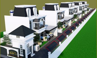 RUMAH ELITE JOGJA DALAM CLUSTER EKSKLUSIF DEKAT RS PKU GAMPING ADA ATTIC ROOM