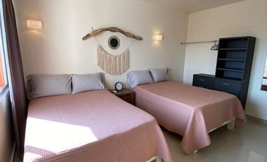 DEPARTAMENTO AMUEBLADO CON ALBERCA