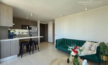 CONCON - VENTA DEPTO AMOBLADO 2D 1B 1E - MARZO DICIEMBRE