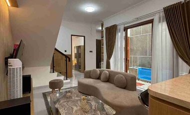 Dijual.RUMAH GEDONG KUNI FULL FURNISH DI CLUSTER EKSKLUSIF DALAM RINGROAD