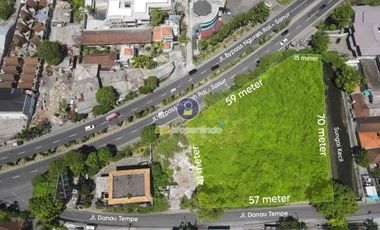 DISEWAKAN  LOKASI TANAH DIKAWASAN PREMIUM JL. BYPASS SANUR - BALI.