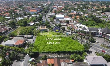 DISEWAKAN  LOKASI TANAH DIKAWASAN PREMIUM JL. BYPASS SANUR - BALI.