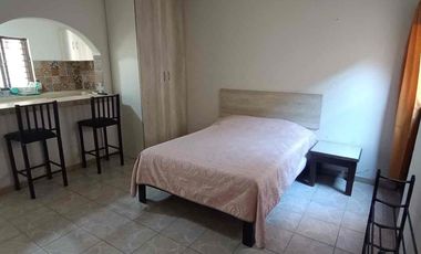 Departamento amueblado $4,500 para una persona